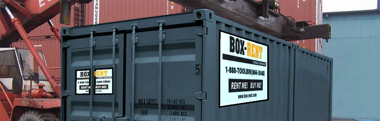 safe, secure storage and shipping containers