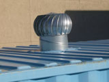 storage container custom modified with vents and roof turbines, security bars or electrical packages available